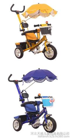 【天順5190 兒童腳踏三輪車寶寶帶篷自行車 可拆卸兒童車三合一單車 品牌直銷】?jī)r(jià)格_廠家_圖片 -